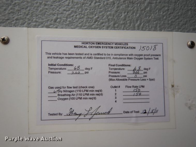 image for item DJ6996 2012 Ford F450 Super Duty  ambulance