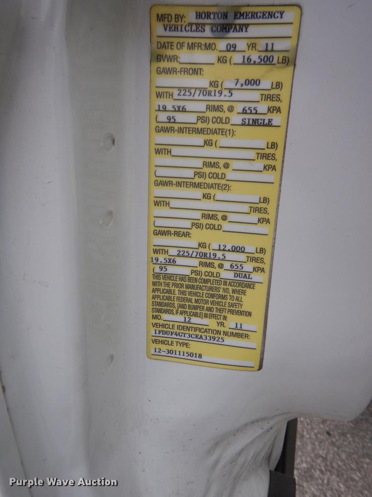 image for item DJ6996 2012 Ford F450 Super Duty  ambulance