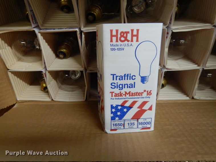 image for item DL2586 Approximately 480 H&H light bulbs