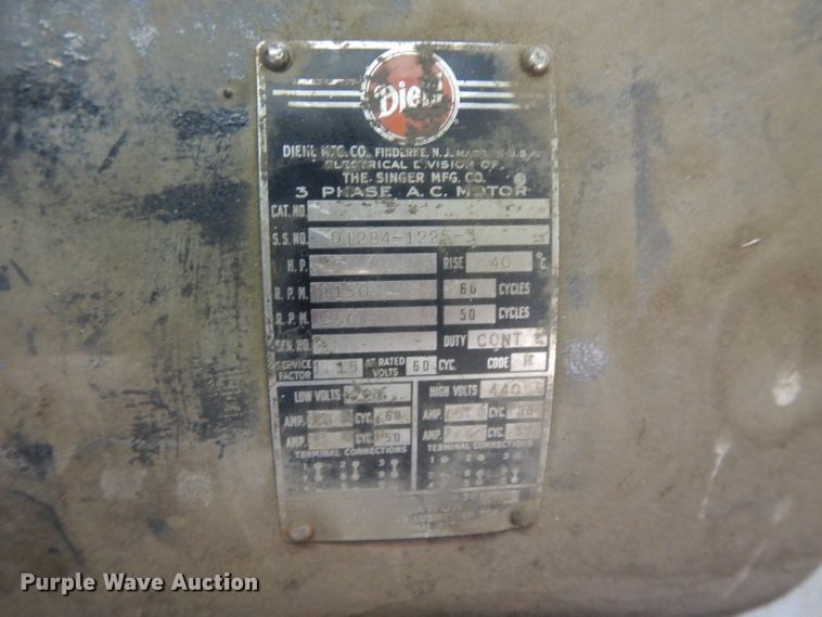 image for item DL2593 Dienl electric motor