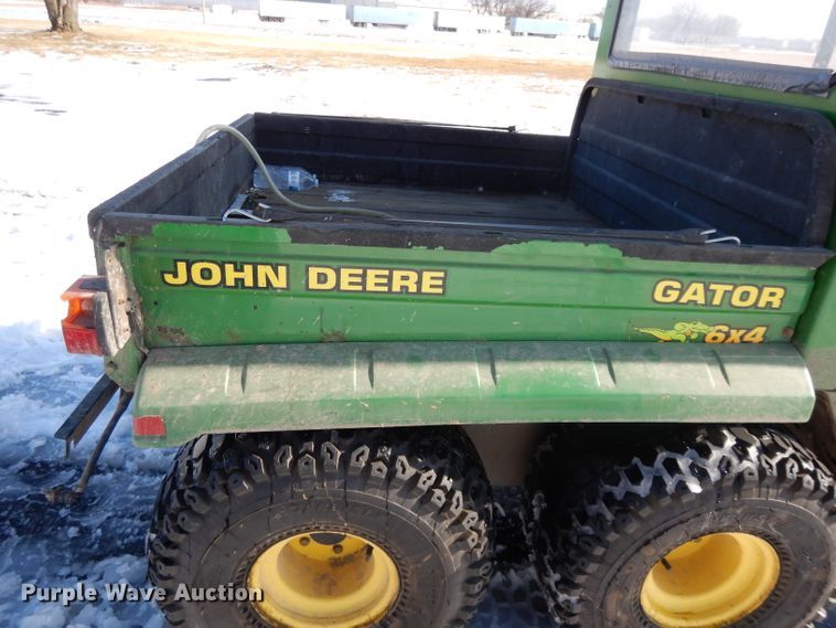image for item DL2600 John Deere 6X4 Gator  utility vehicle