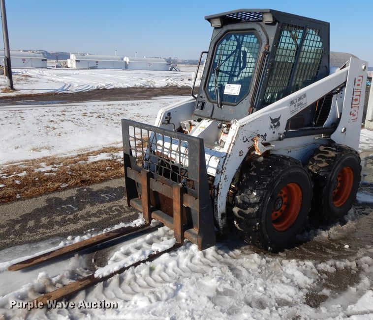 image for item DL2602 1996 Bobcat 853  skid steer loader