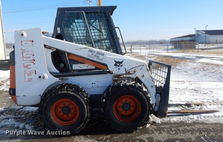 image for item DL2602 1996 Bobcat 853  skid steer loader