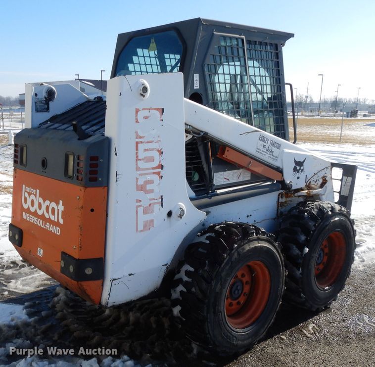 image for item DL2602 1996 Bobcat 853  skid steer loader