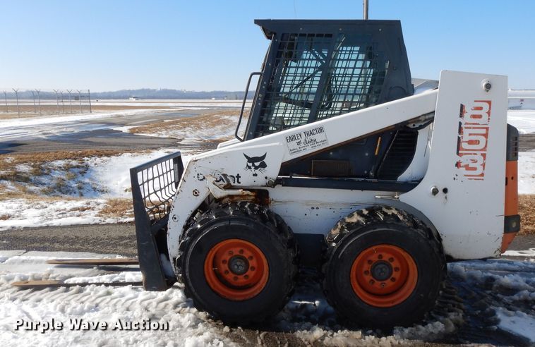 image for item DL2602 1996 Bobcat 853  skid steer loader