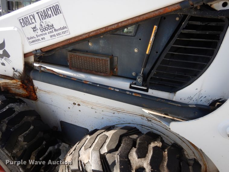 image for item DL2602 1996 Bobcat 853  skid steer loader