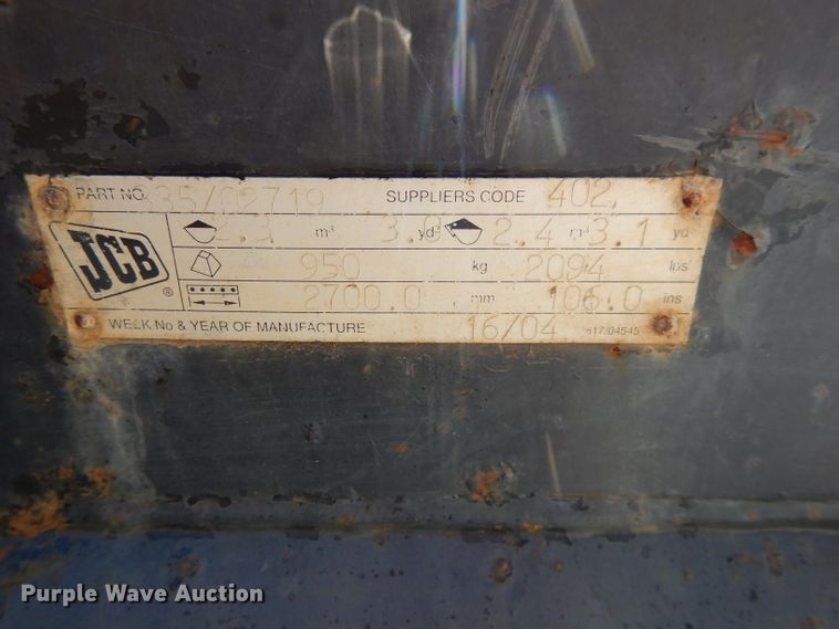 image for item DL2603 2004 JCB 436HT  wheel loader