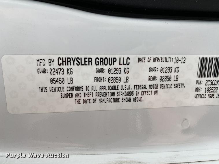 image for item EL9693 2014 Dodge Charger Police