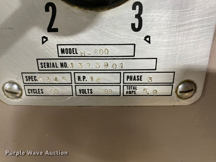 image for item EL9747 Hobart H600 mixer