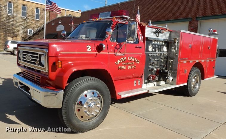 image for item GK9694 1980 Chevrolet Custom Deluxe  pumper fire truck