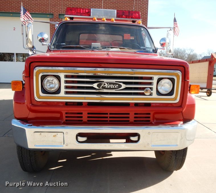 image for item GK9694 1980 Chevrolet Custom Deluxe  pumper fire truck