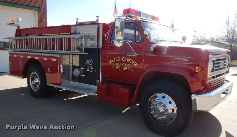 image for item GK9694 1980 Chevrolet Custom Deluxe  pumper fire truck