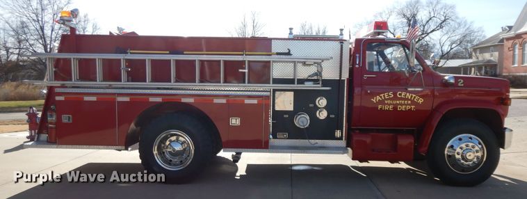 image for item GK9694 1980 Chevrolet Custom Deluxe  pumper fire truck