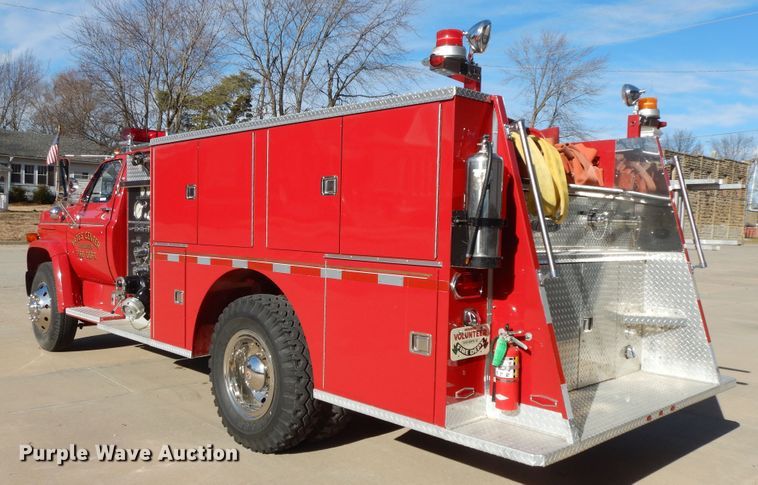 image for item GK9694 1980 Chevrolet Custom Deluxe  pumper fire truck