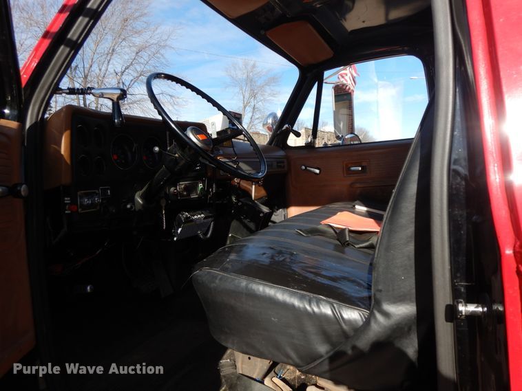 image for item GK9694 1980 Chevrolet Custom Deluxe  pumper fire truck