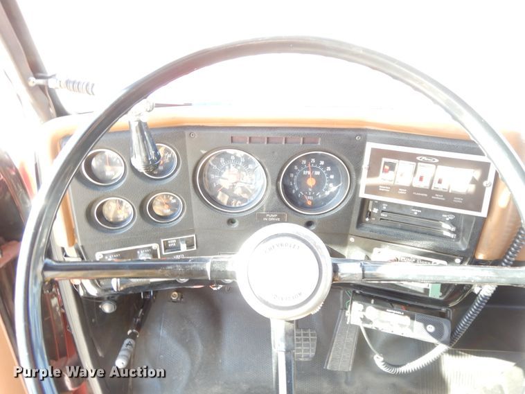 image for item GK9694 1980 Chevrolet Custom Deluxe  pumper fire truck