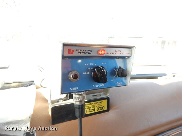 image for item GK9694 1980 Chevrolet Custom Deluxe  pumper fire truck