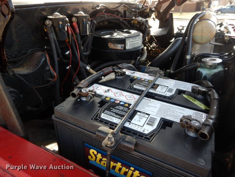 image for item GK9694 1980 Chevrolet Custom Deluxe  pumper fire truck