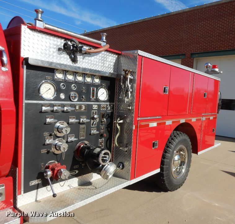 image for item GK9694 1980 Chevrolet Custom Deluxe  pumper fire truck