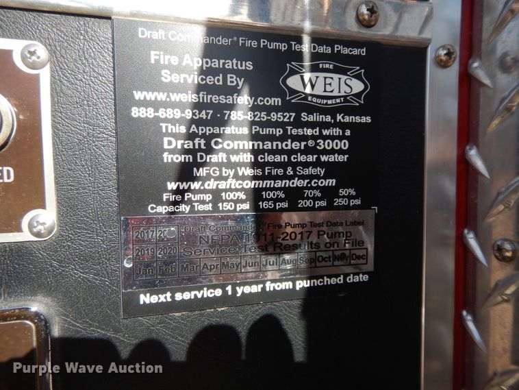 image for item GK9694 1980 Chevrolet Custom Deluxe  pumper fire truck