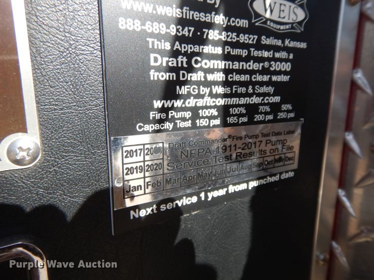 image for item GK9694 1980 Chevrolet Custom Deluxe  pumper fire truck