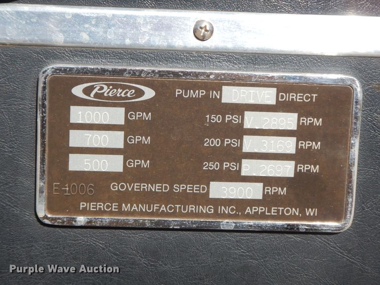 image for item GK9694 1980 Chevrolet Custom Deluxe  pumper fire truck