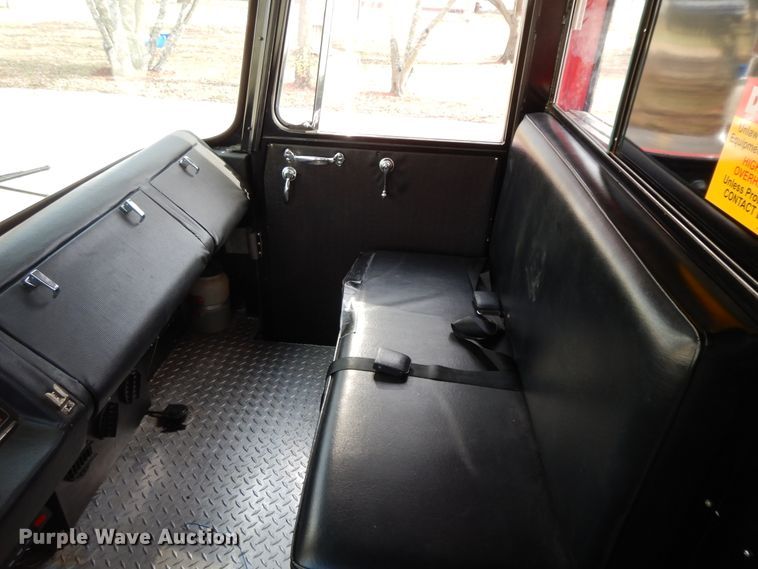 image for item GK9695 1981 Oshkosh V-1844M  aerial platform ladder truck