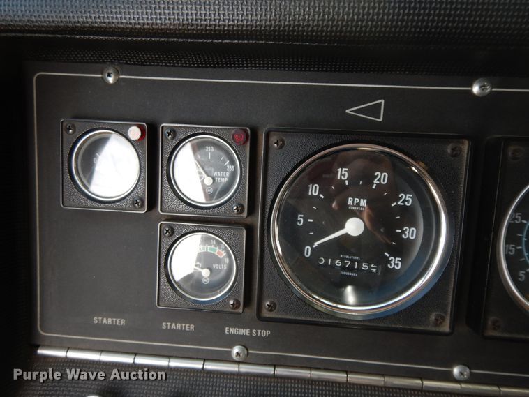 image for item GK9695 1981 Oshkosh V-1844M  aerial platform ladder truck