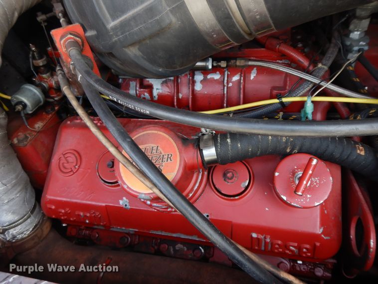 image for item GK9695 1981 Oshkosh V-1844M  aerial platform ladder truck