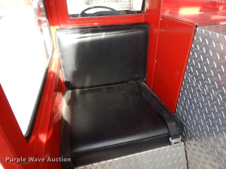 image for item GK9695 1981 Oshkosh V-1844M  aerial platform ladder truck