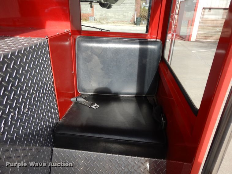 image for item GK9695 1981 Oshkosh V-1844M  aerial platform ladder truck