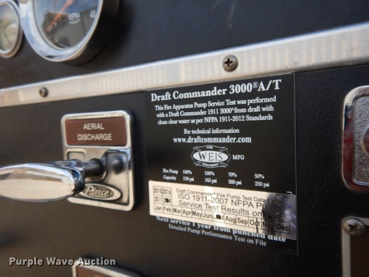 image for item GK9695 1981 Oshkosh V-1844M  aerial platform ladder truck