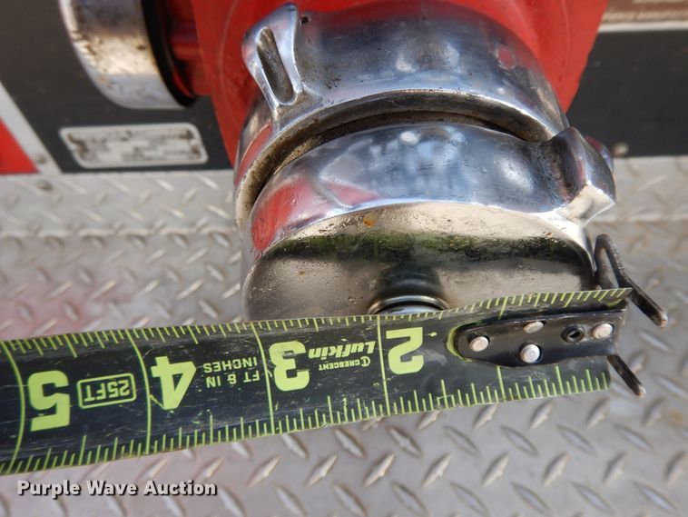 image for item GK9695 1981 Oshkosh V-1844M  aerial platform ladder truck