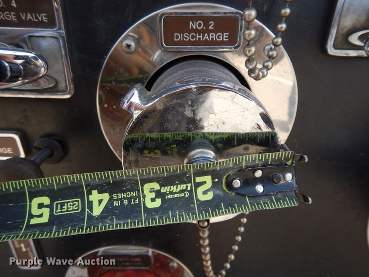 image for item GK9695 1981 Oshkosh V-1844M  aerial platform ladder truck