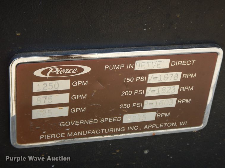 image for item GK9695 1981 Oshkosh V-1844M  aerial platform ladder truck