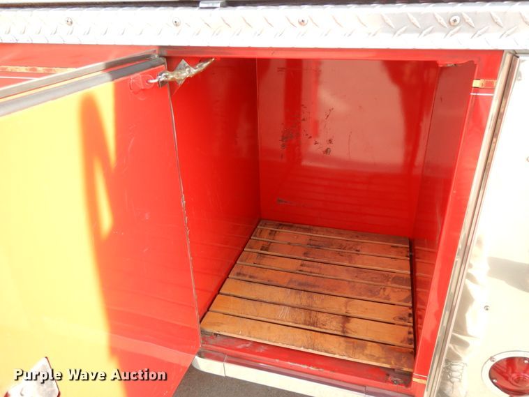 image for item GK9695 1981 Oshkosh V-1844M  aerial platform ladder truck