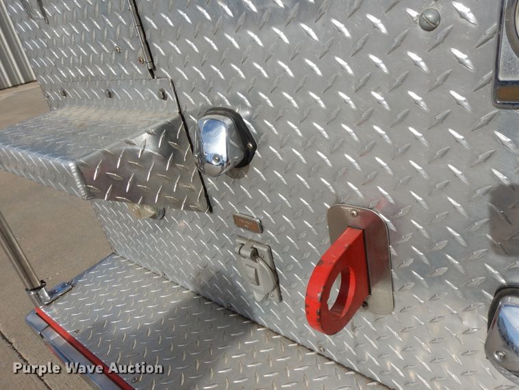 image for item GK9695 1981 Oshkosh V-1844M  aerial platform ladder truck