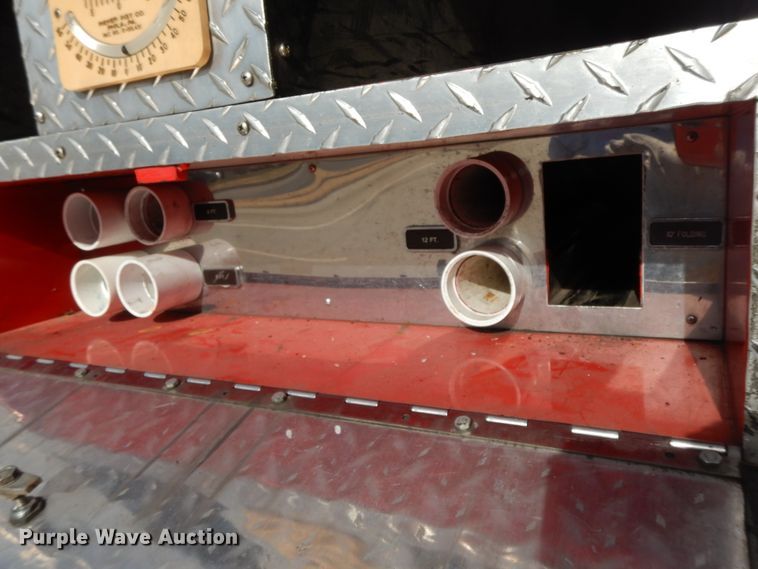 image for item GK9695 1981 Oshkosh V-1844M  aerial platform ladder truck