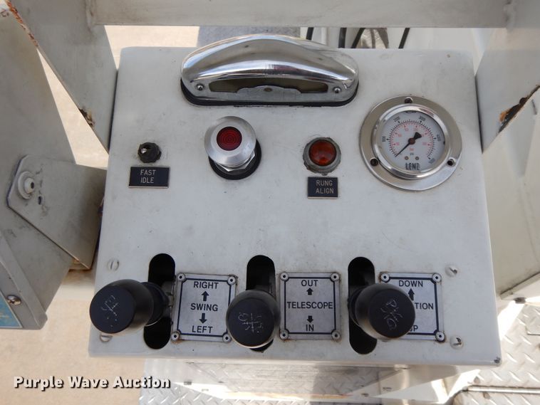 image for item GK9695 1981 Oshkosh V-1844M  aerial platform ladder truck