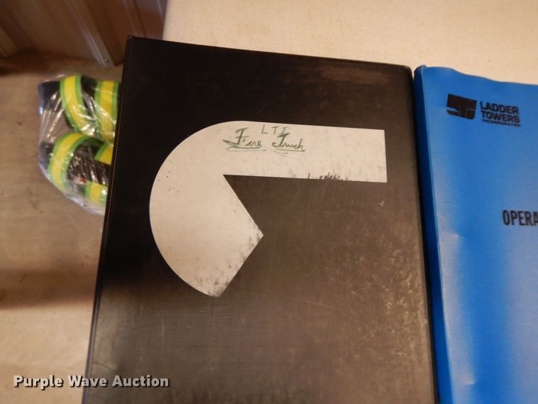 image for item GK9695 1981 Oshkosh V-1844M  aerial platform ladder truck