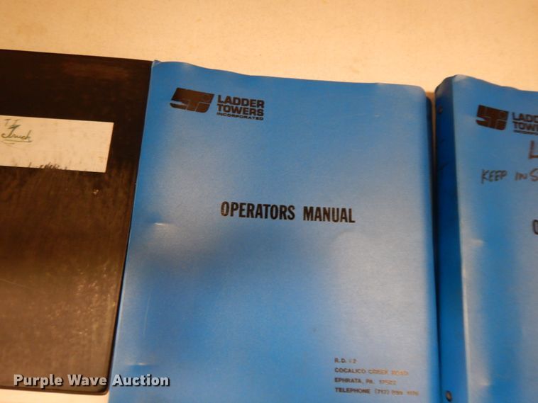 image for item GK9695 1981 Oshkosh V-1844M  aerial platform ladder truck