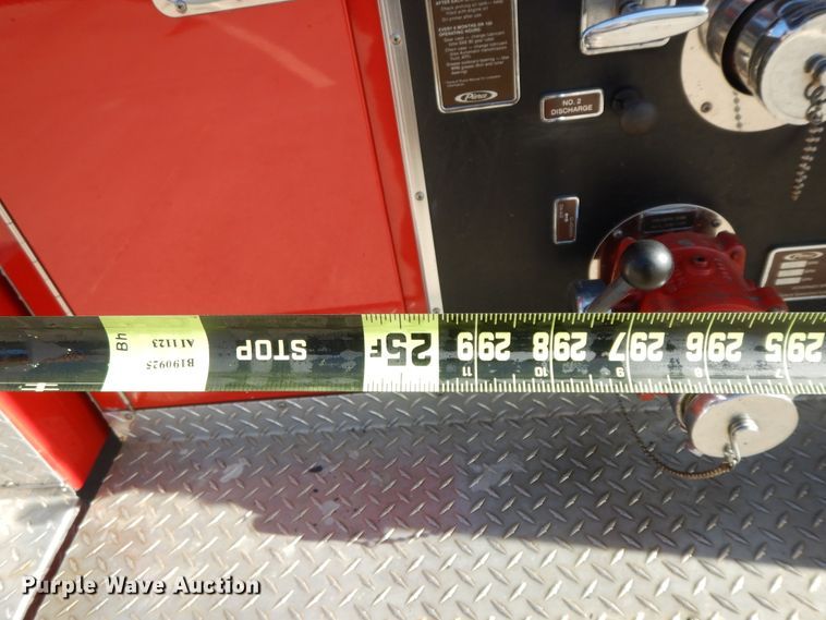 image for item GK9695 1981 Oshkosh V-1844M  aerial platform ladder truck