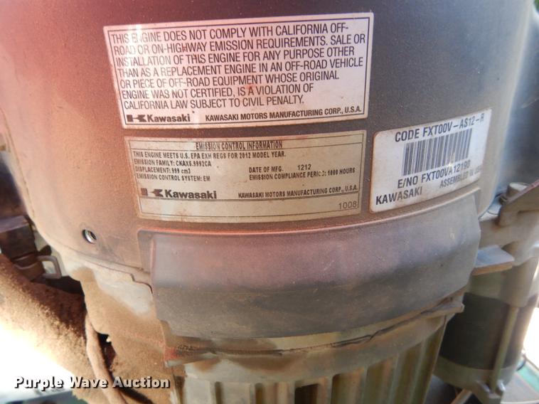 image for item HE9326 2016 John Deere Z970R  ZTR lawn mower