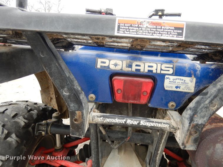 image for item HE9335 2004 Polaris Sportsman 500 HO ATV