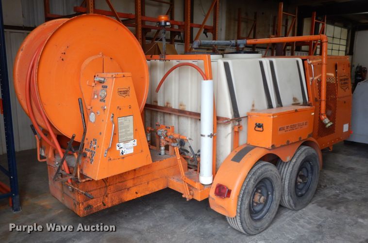 image for item HP9115 Sewer Equipment Co. of America 747FR2000 sewer jetter trailer