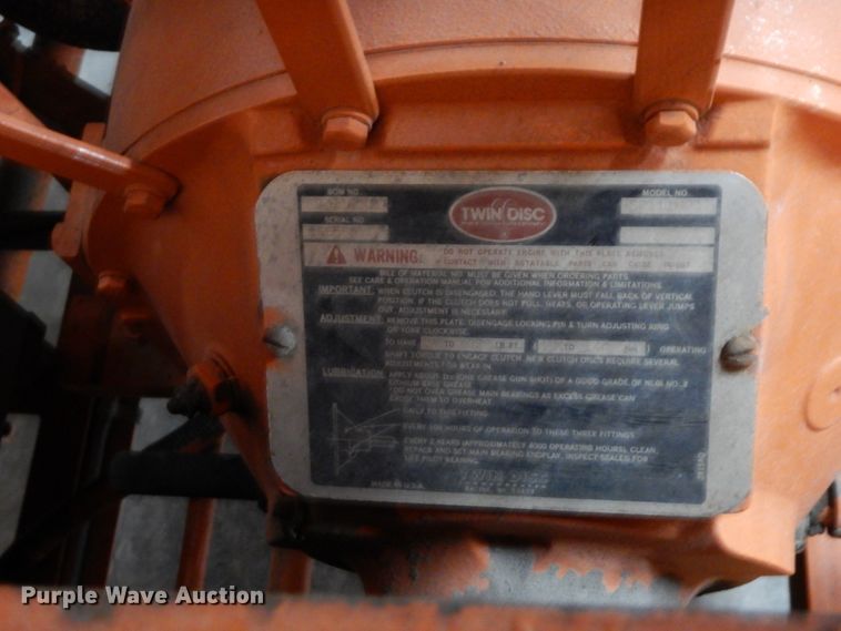 image for item HP9115 Sewer Equipment Co. of America 747FR2000 sewer jetter trailer