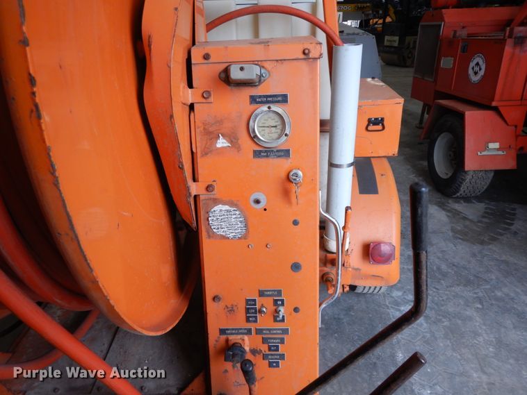 image for item HP9115 Sewer Equipment Co. of America 747FR2000 sewer jetter trailer