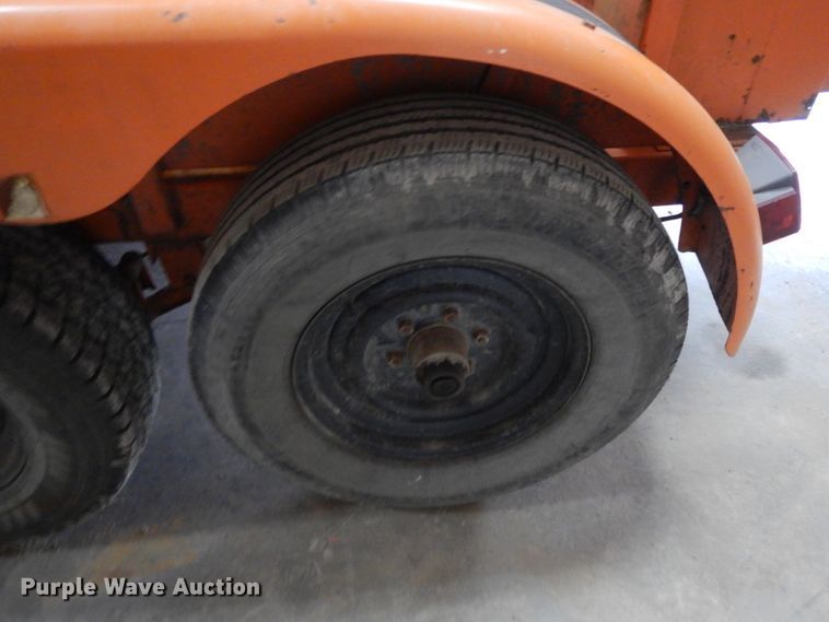 image for item HP9115 Sewer Equipment Co. of America 747FR2000 sewer jetter trailer