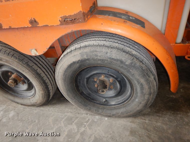 image for item HP9115 Sewer Equipment Co. of America 747FR2000 sewer jetter trailer