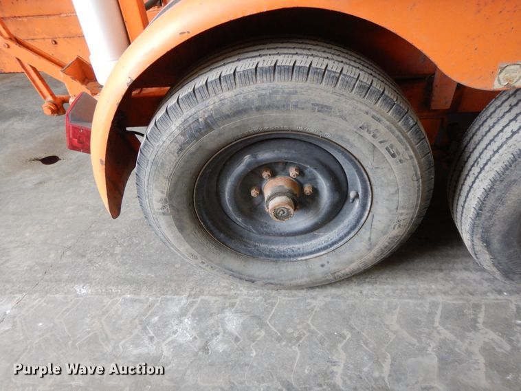 image for item HP9115 Sewer Equipment Co. of America 747FR2000 sewer jetter trailer